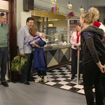 tony holds an overwhelmed bren as she is showered with love